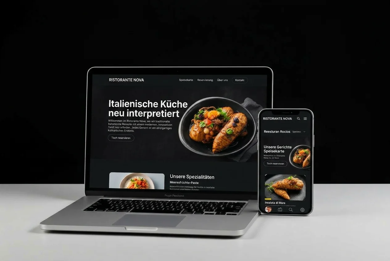 Restaurant-Konzept mit hochwertiger Gestaltung
